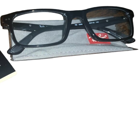 NEW Ray-Ban RB5288 Glasses, Clear Lens, Black Frame - Picture 2 of 13